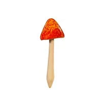 Garden of Wonder Garden Stake, Ceramic Mushroom