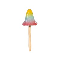 Garden of Wonder Garden Stake, Ceramic Mushroom