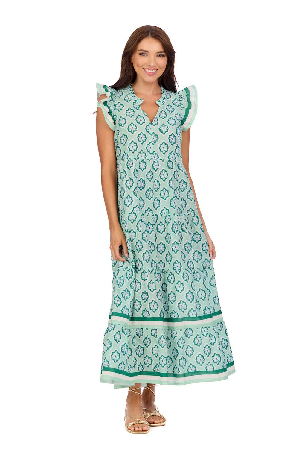 Chapman Maxi Dress By Mud Pie