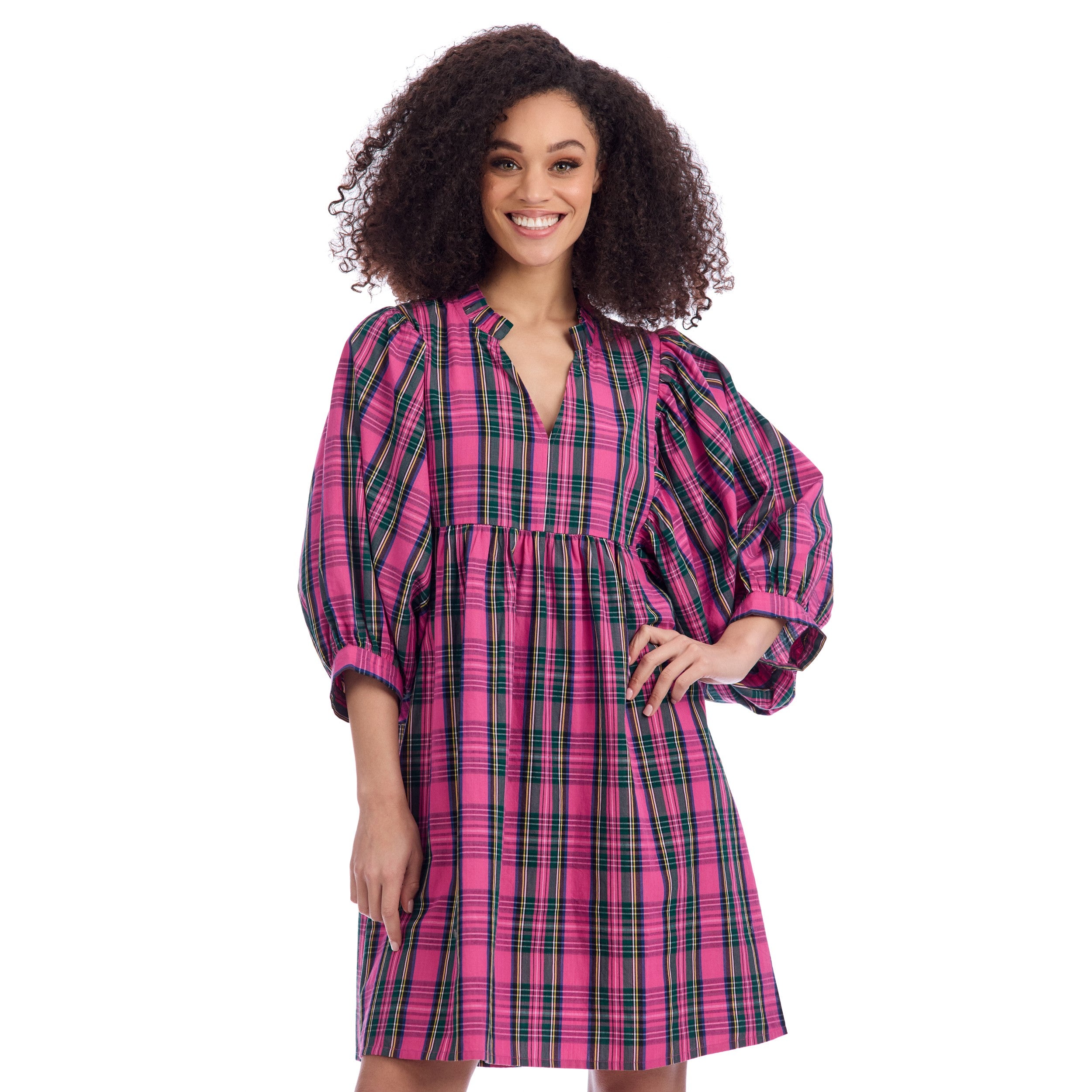 Pink Shipley Dress By Mud Pie