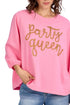 Drink Sparkle Sweatshirt By Mud Pie