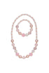 Pinky Pearl Necklace & Bracelet Set - A. Dodson's
