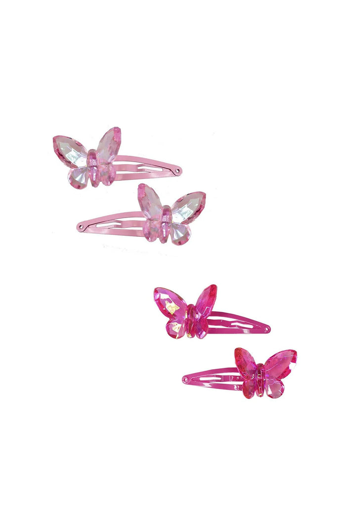 Fancy Flutter Butterfly Hairclips - 2 COLORS
