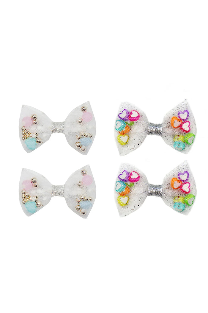 Bowtastic Party Hairclips - 2 COLORS