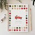 Classic christmas watercolor workbook