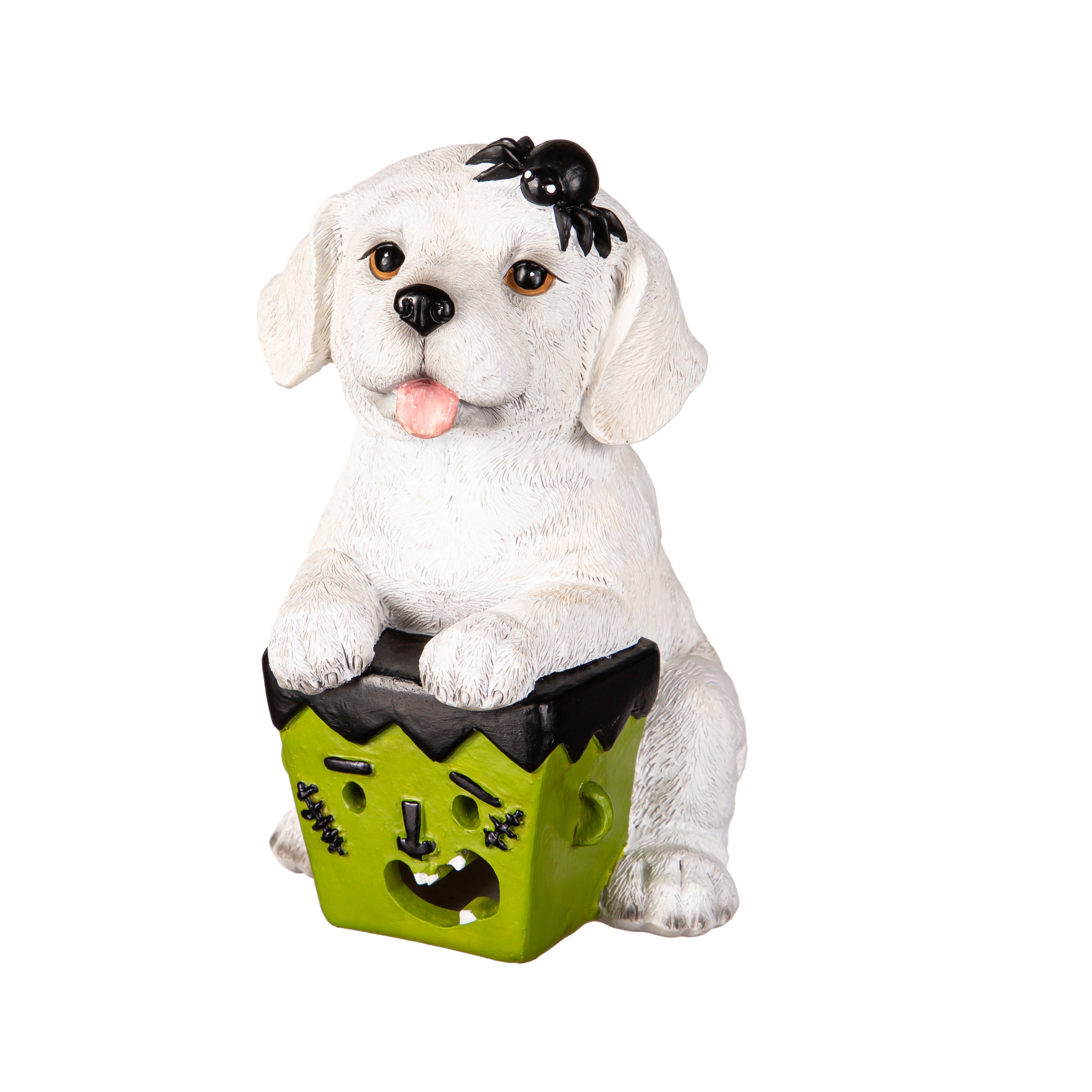 5" LED Resin Halloween Dog Tabletop Decor 5 Assorted