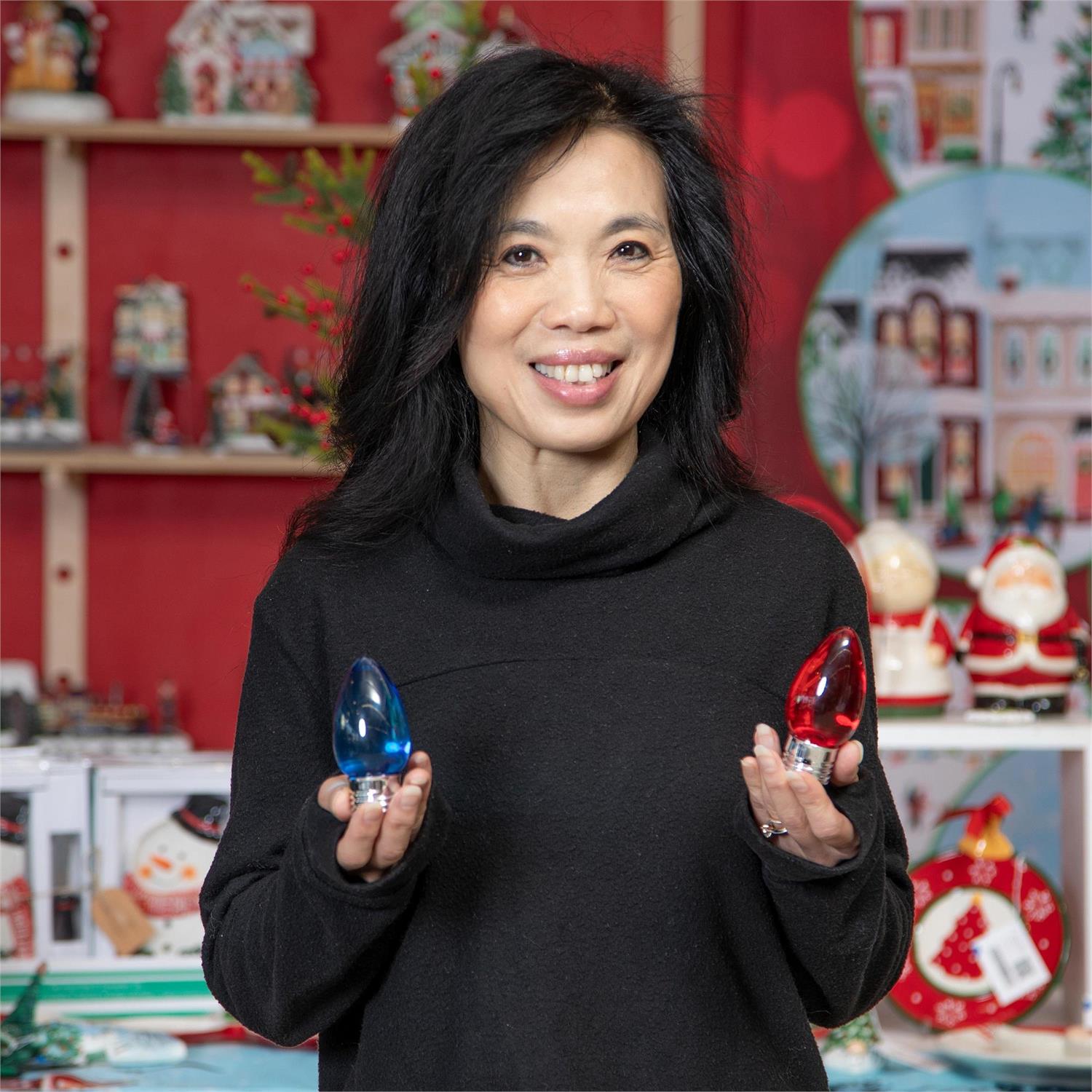 3.75" LED Acrylic Bulb Water Lantern