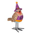 Witchy Warbler Bird Resin with Metal Feet Table