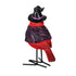 Witchy Warbler Bird Resin with Metal Feet Table