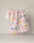 Tile Toss Tea Towel - Mahjong