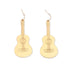 Cash - Gold Guitar Earring