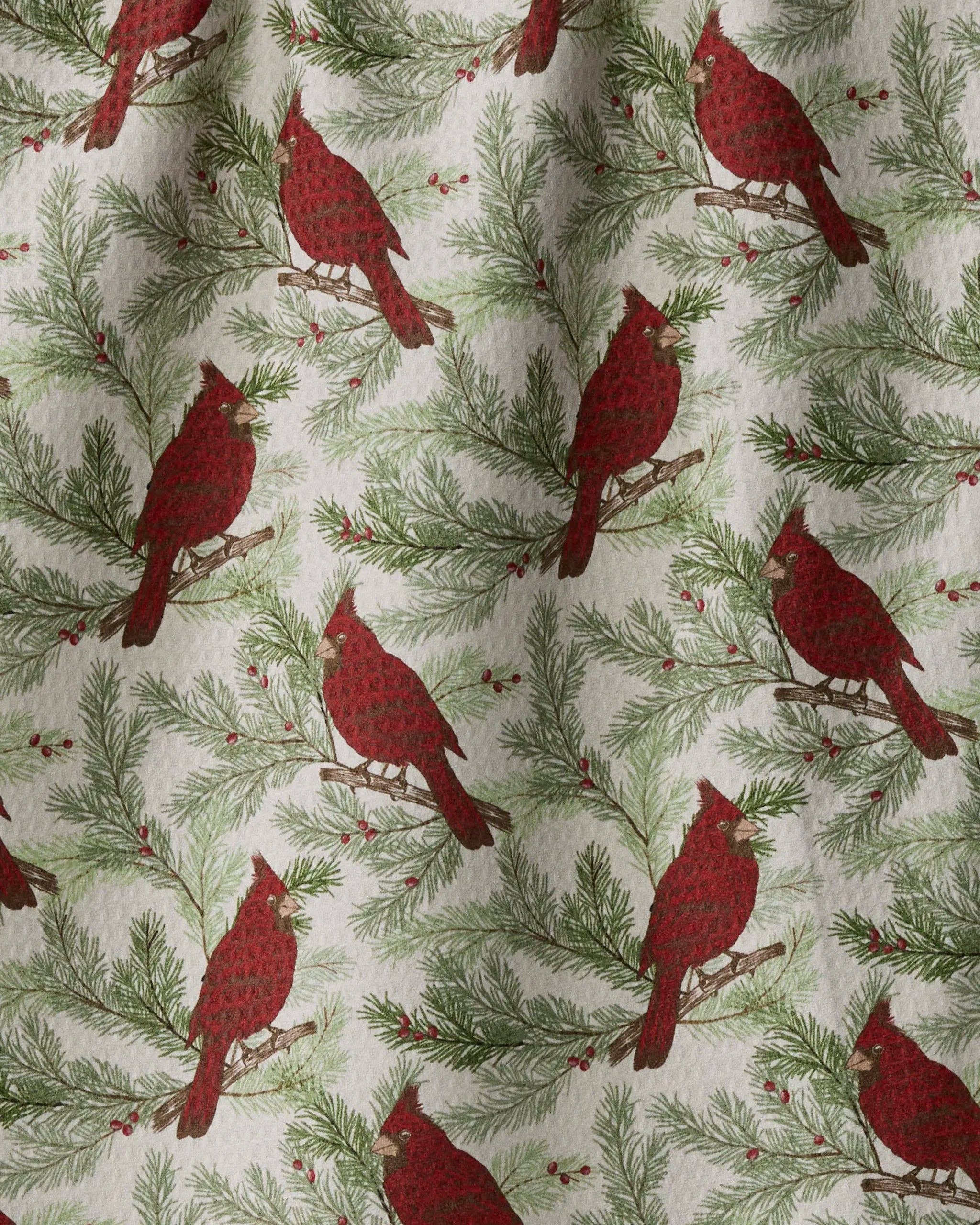 Winter Crimson Luxe Kitchen Towel - Holiday 2026