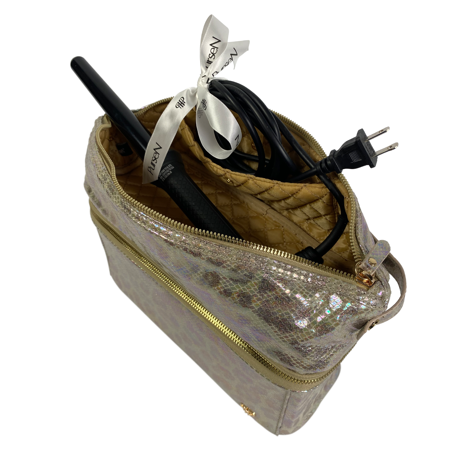 Stylist Travel Bag - Glimmer Leopard