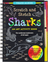 Sharks Scratch and Sketch by Peter Pauper Press