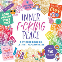 Inner F*cking Peace Sticker Book