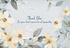 Sympathy Thank You Note (White Jasmine)