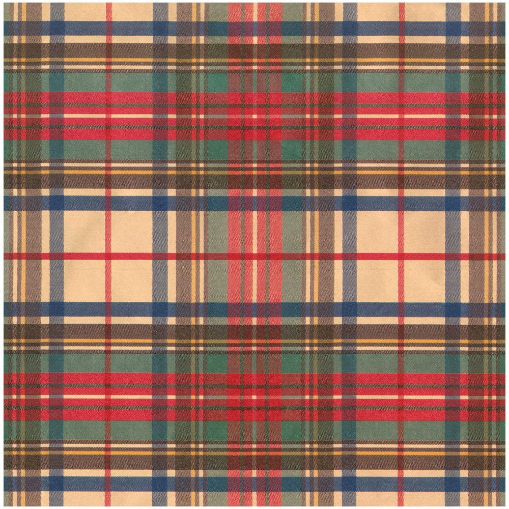 DRESS STEWART TARTAN GOLD FOIL