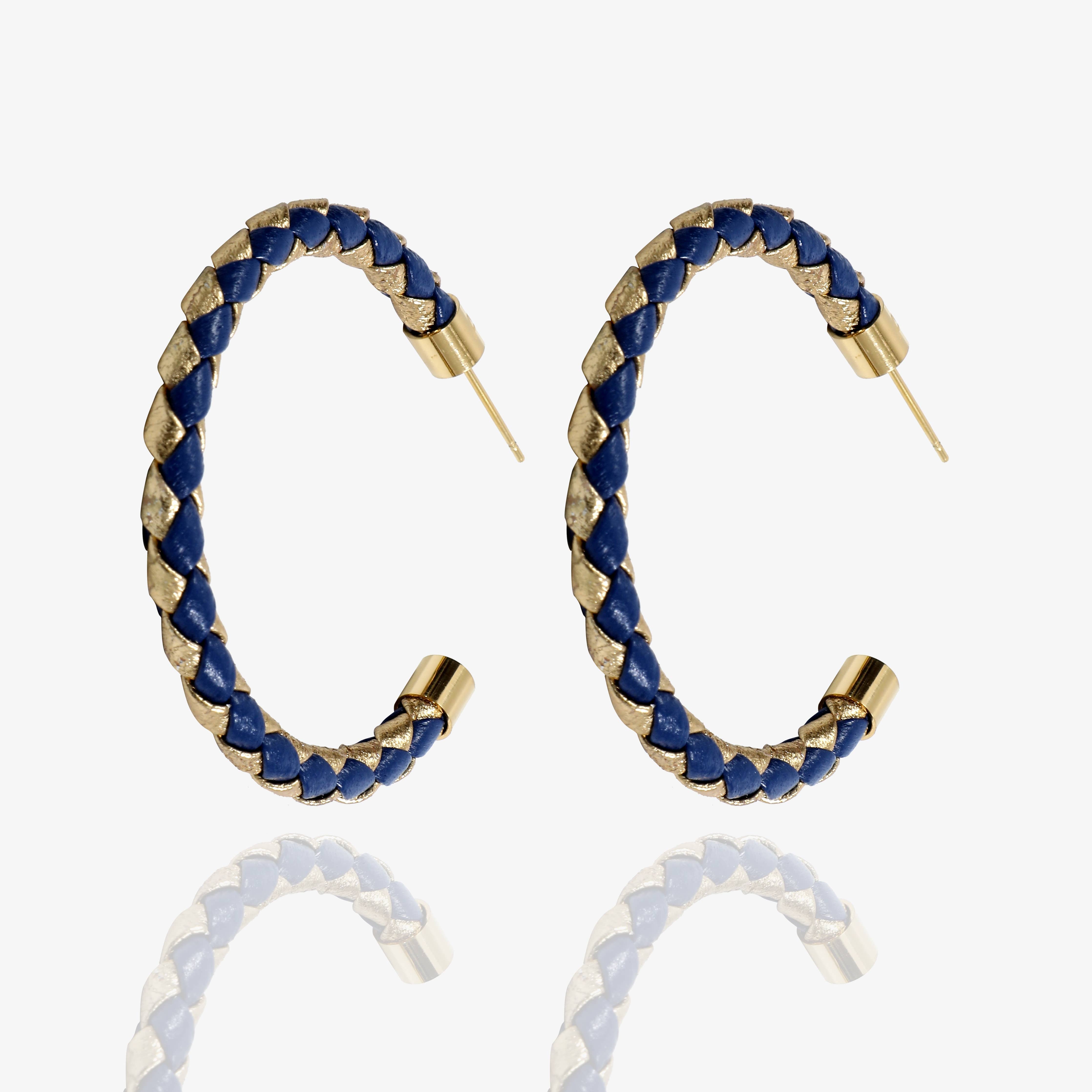 Braided Hoop Earrings
