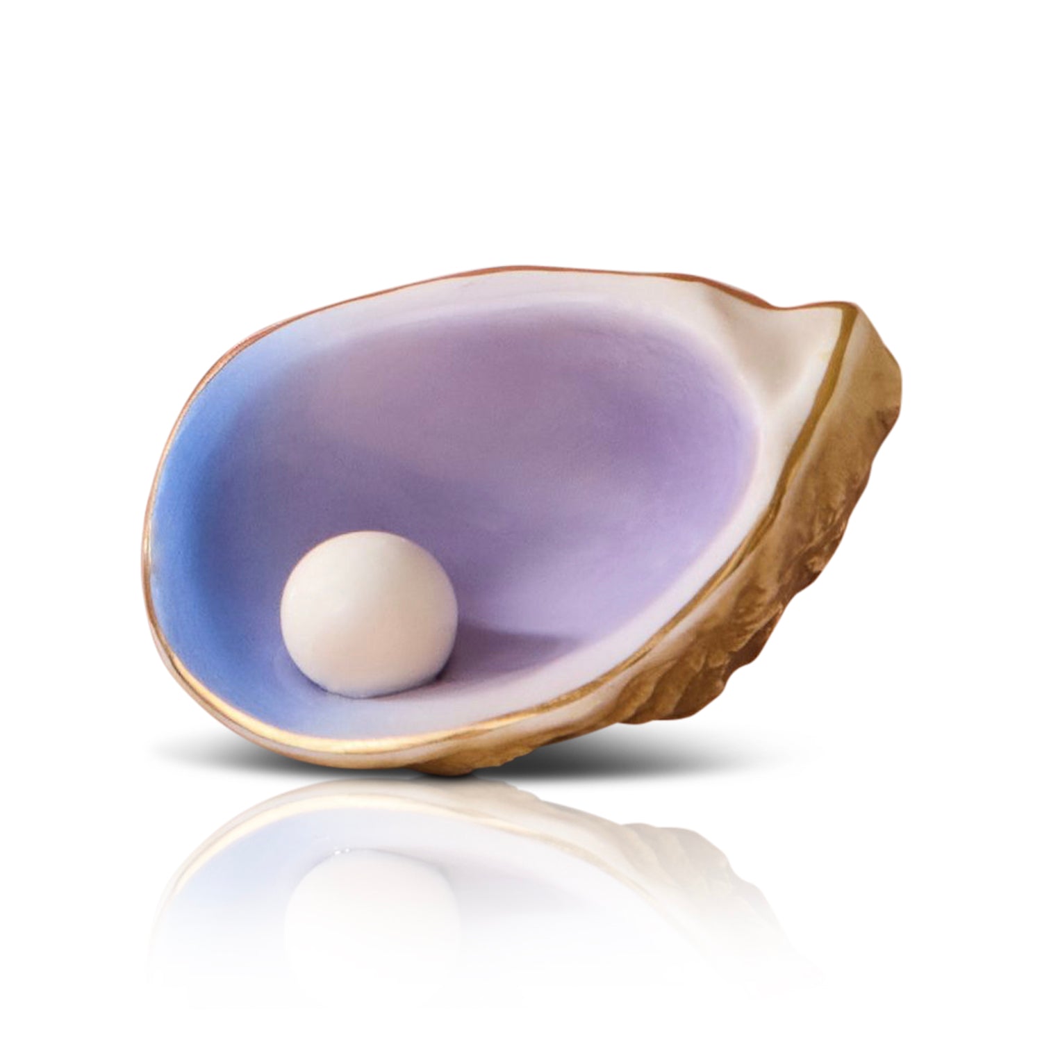 NORA FLEMING SHUCK YEAH OYSTER SHELL WITH PEARL MINI - A435
