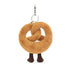 Amuseables Pretzel Bag Charm By Jellycat