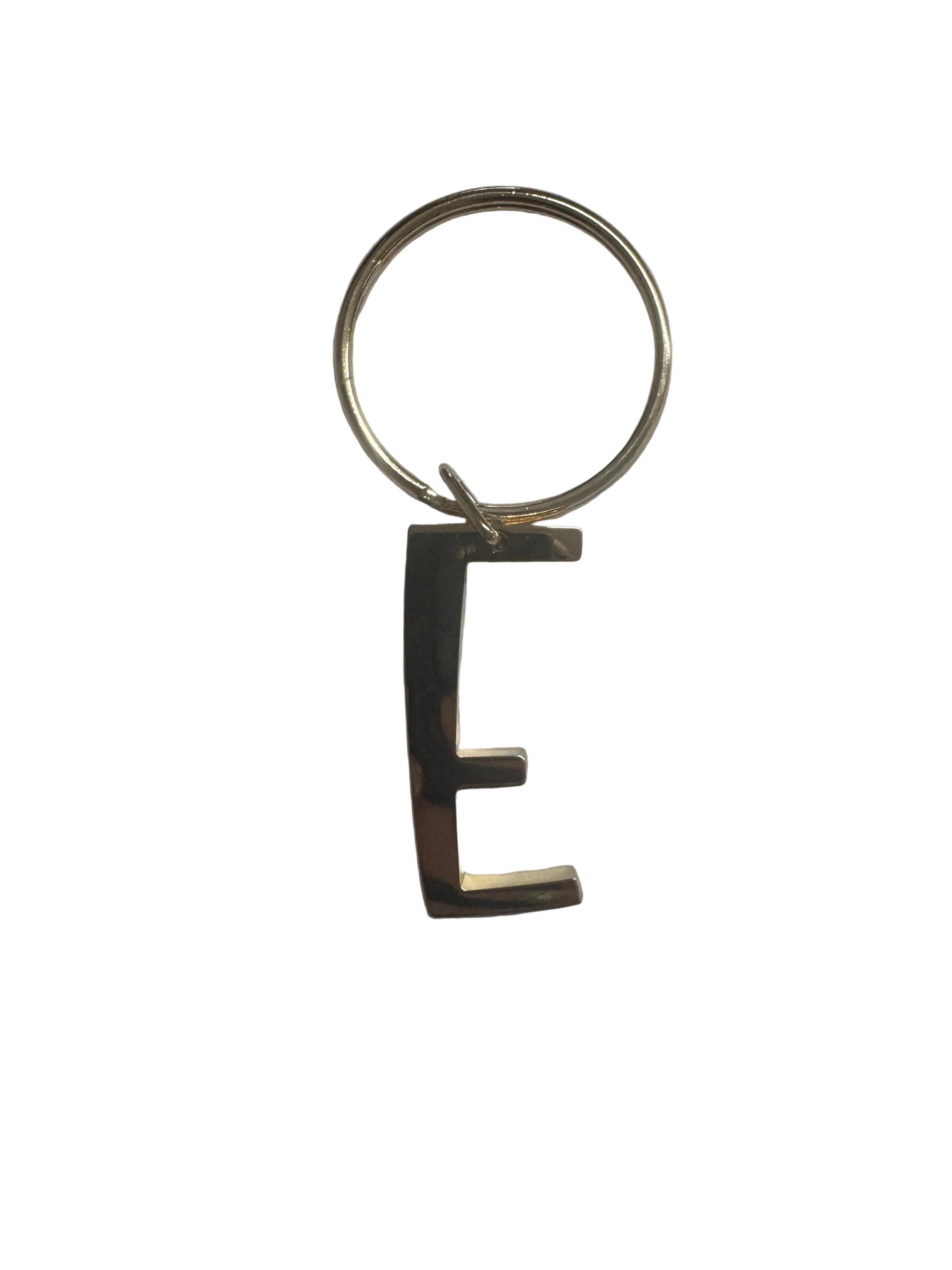 Gold INITIAL Key Chain by Margins