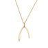 Mila-Wishbone Pendant