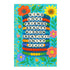 Friendship Bracelet Applique Garden Flag