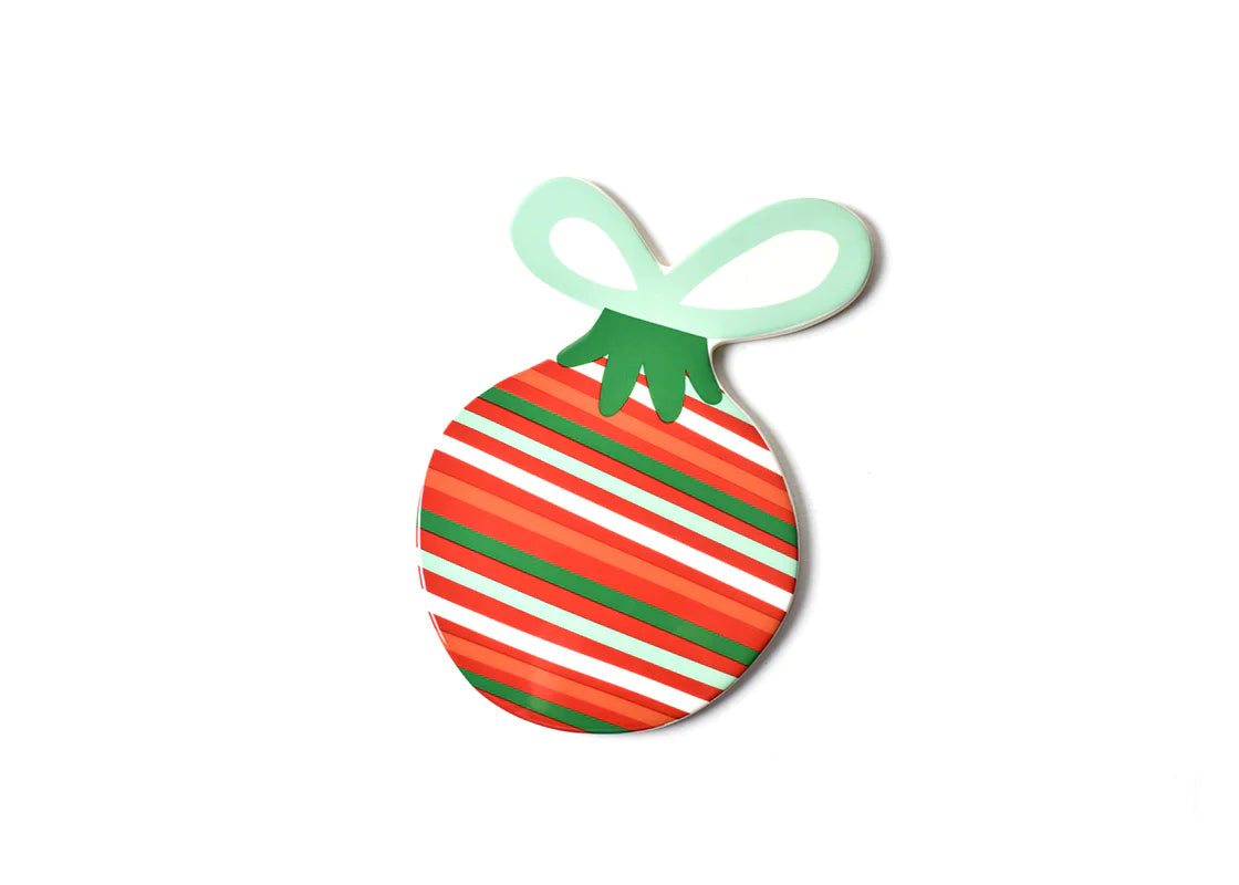 Happy Everything Striped Ornament Big Attachment - A. Dodson's