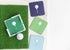 Tee Time Coasters Set of 4