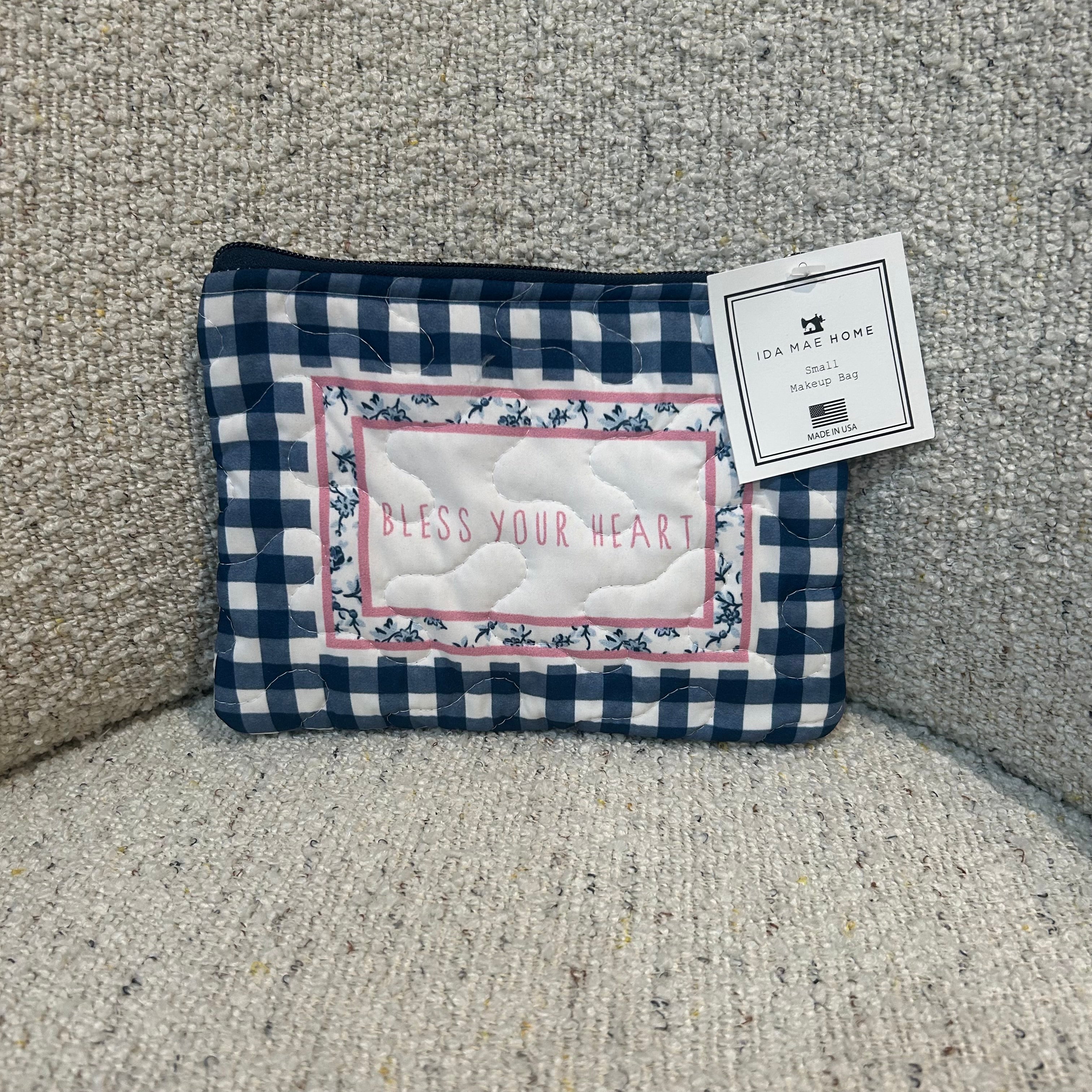 Ida Mae Quilted Makeup Bags