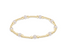 Purpose Pearl 4mm Gold Bracelet- Pearl - by enewton