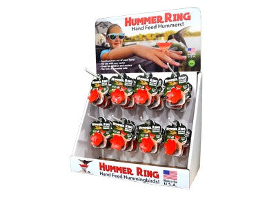 Hummingbird Ring Red Ring