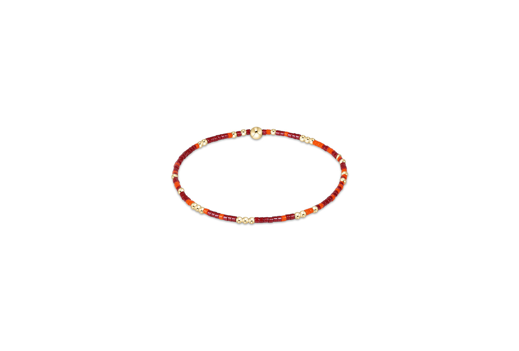 gameday hope unwritten bracelet - bright orange-wine by enewton