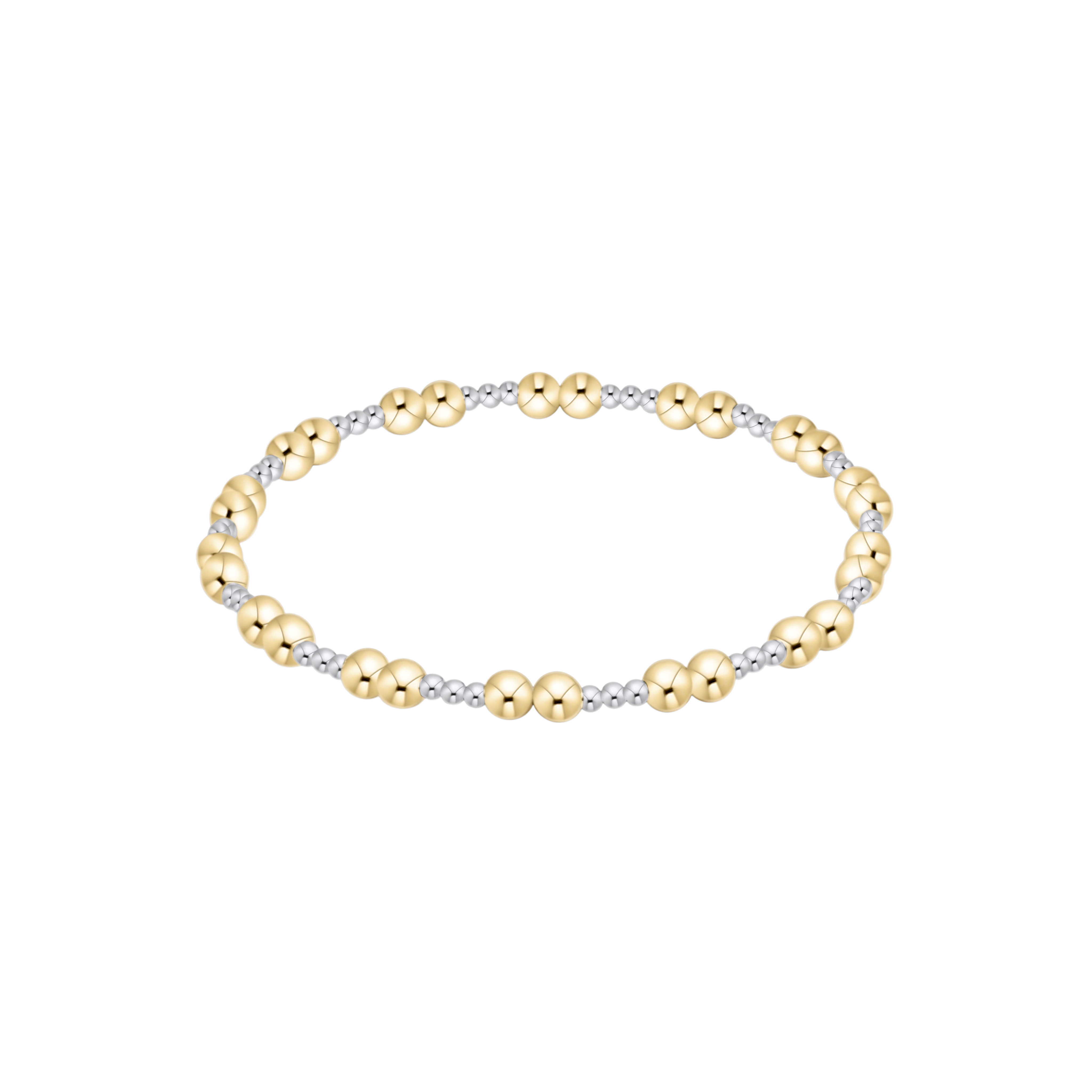 Extends Together Mixed Metal 4mm Bracelet by enewton