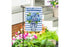 Hydrangea Vase Burlap Garden Flag