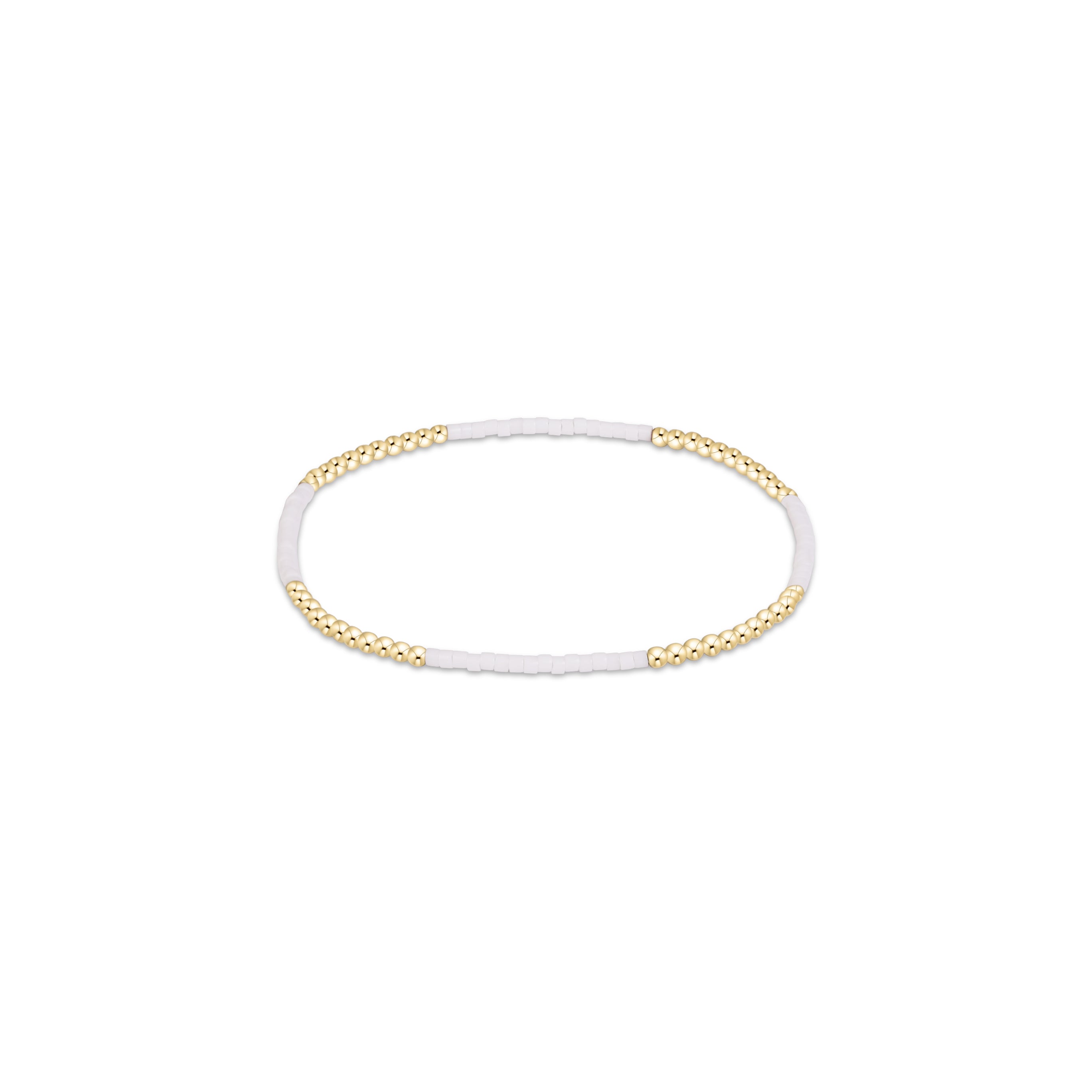 gameday hope blissful bracelet - white by enewton