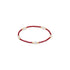 gameday hope purpose pearl bracelet - maroon by enewton