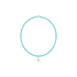 Hope Classic Turquoise Bracelet - Signature Cross Small Gold Charm