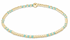Hope Joy Pattern 2mm Bead Bracelet - Mint - by enewton