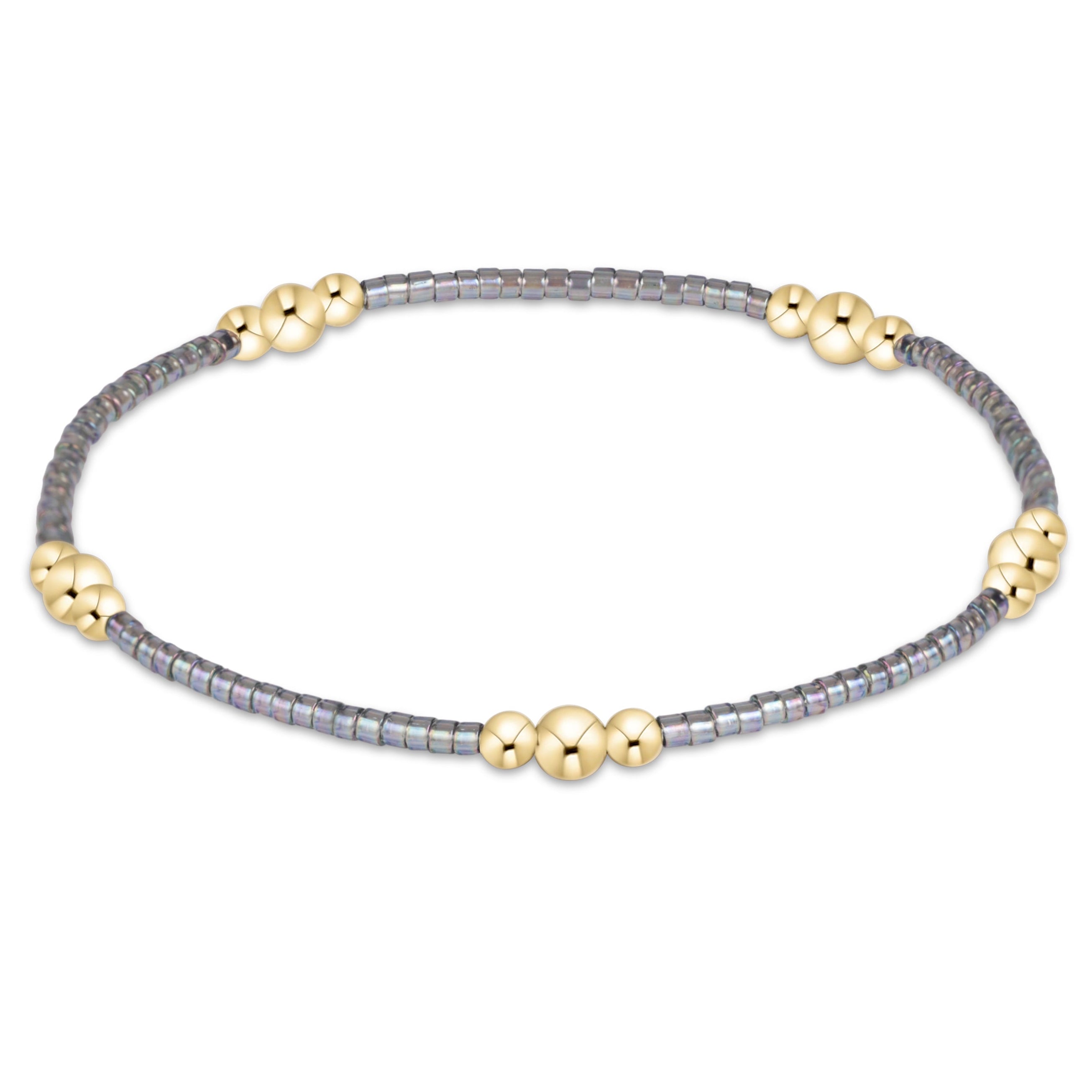 enewton Hope Purpose Gold bracelet in Morning Mist