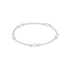 Hope Purpose Pearl Bracelet - Silky White