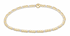 egirl Hope Sincerity Pattern 2mm Bead Bracelet - White - by enewton