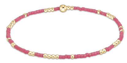 Hope Unwritten Bracelet - Bright Pink - by enewton