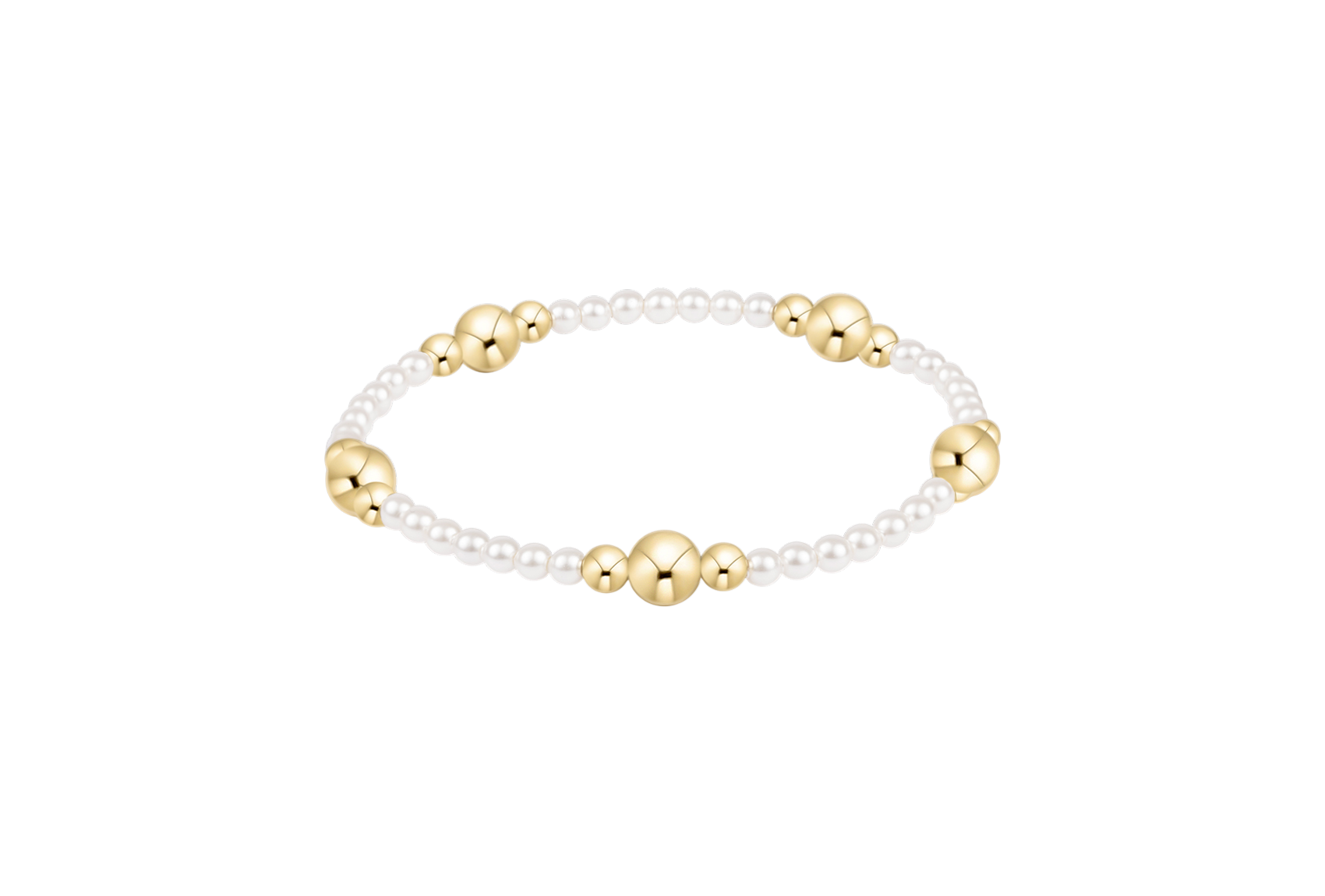 Purpose Gold 6mm Pearl Bracelet