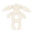 Bashful Cream Bunny Ring Rattle By Jellycat