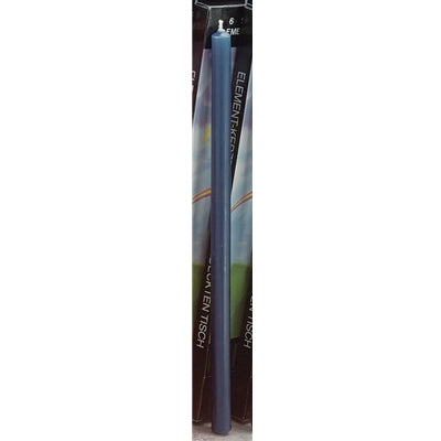 Element Candles - .5" dia. x 10" ht. Pack of 6