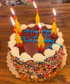 Rubber Chicken Birthday Candles, Set Of 5 - view 3 of 3