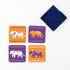 Clemson Tigers Coasters, Set of 4
