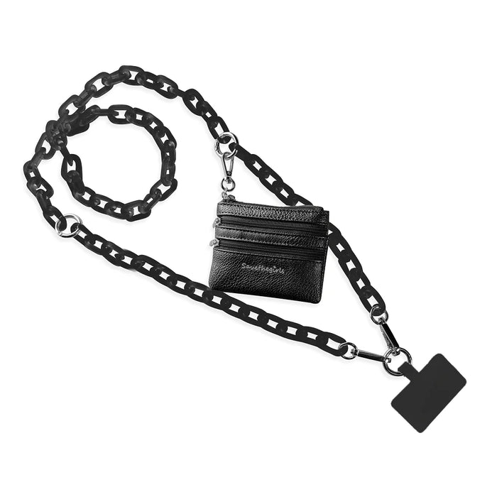 CLIP & GO ICE CHAIN WITH POUCH - BLACK