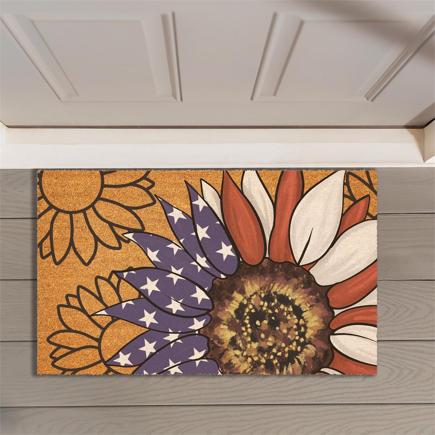 American Classic Patriotic Sunflower, Coir